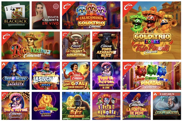 caliente casino slots